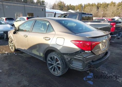 2017 Toyota Corolla Se z USA, uszkodzony, nr VIN 2T1BURHE9HC944348